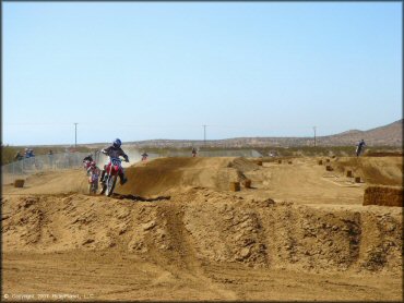 Honda CRF Motorcycle at Cal City MX Park OHV Area
