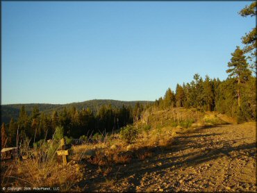 Scenic view of Black Springs OHV Network Trail