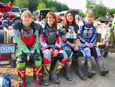 Girls Motocross Trail Riders