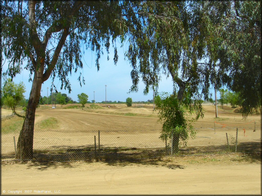 Scenic view of Riverfront MX Park Track