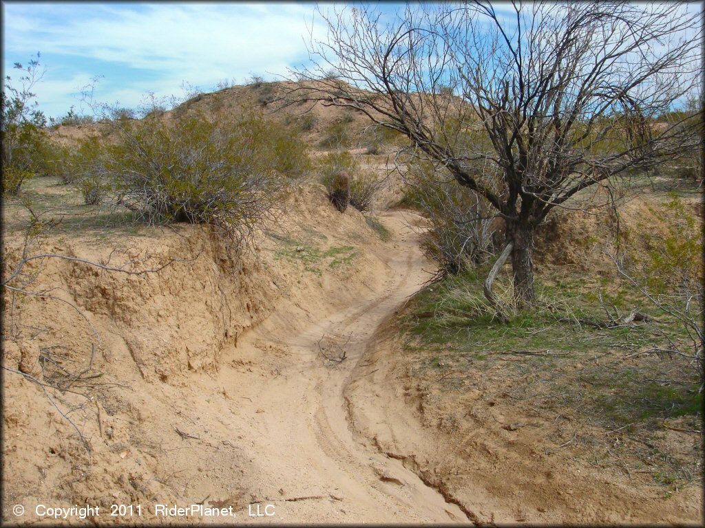A trail at Grinding Stone MX Track