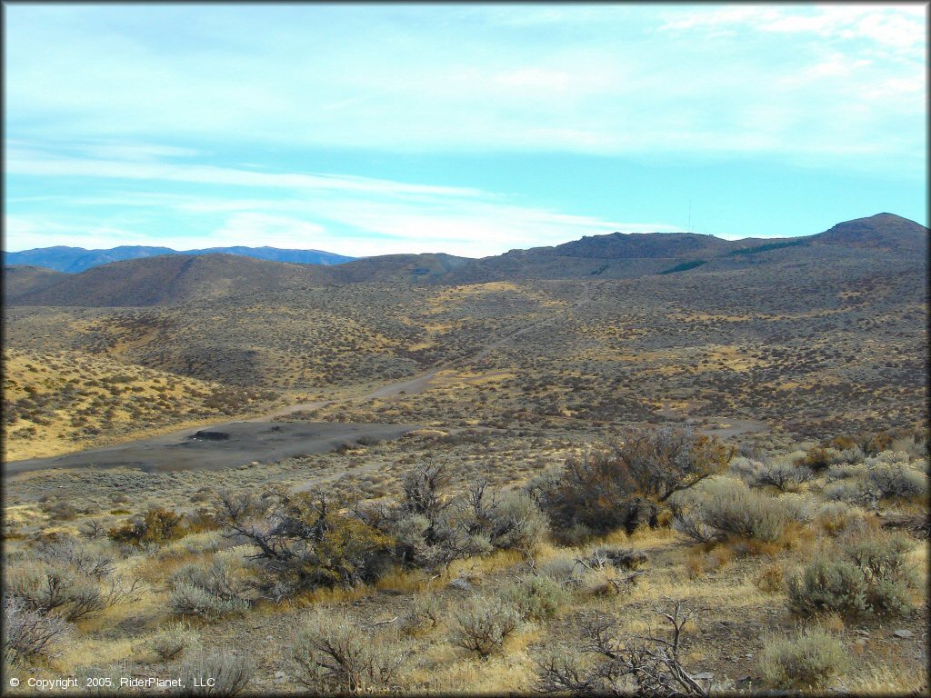 Scenic view at Galena MX Track OHV Area