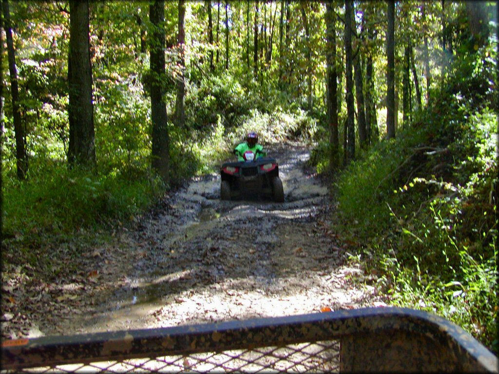 OHV at Greasy Creek ATV Park Trail