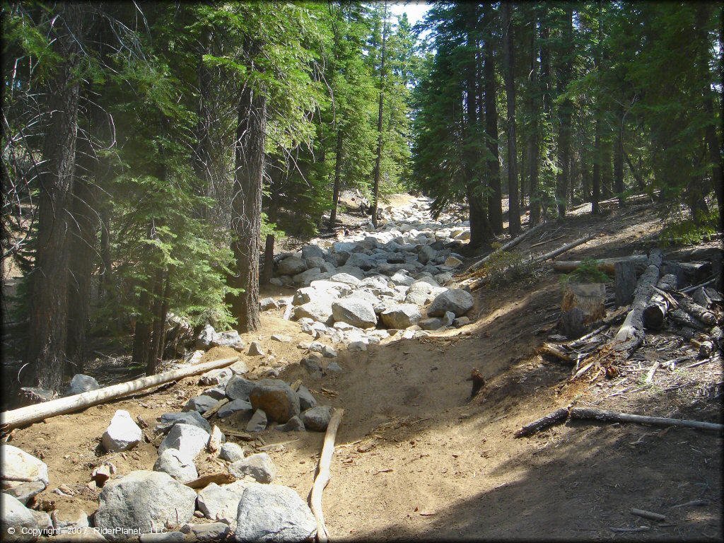 A trail at Twin Peaks And Sand Pit Trail