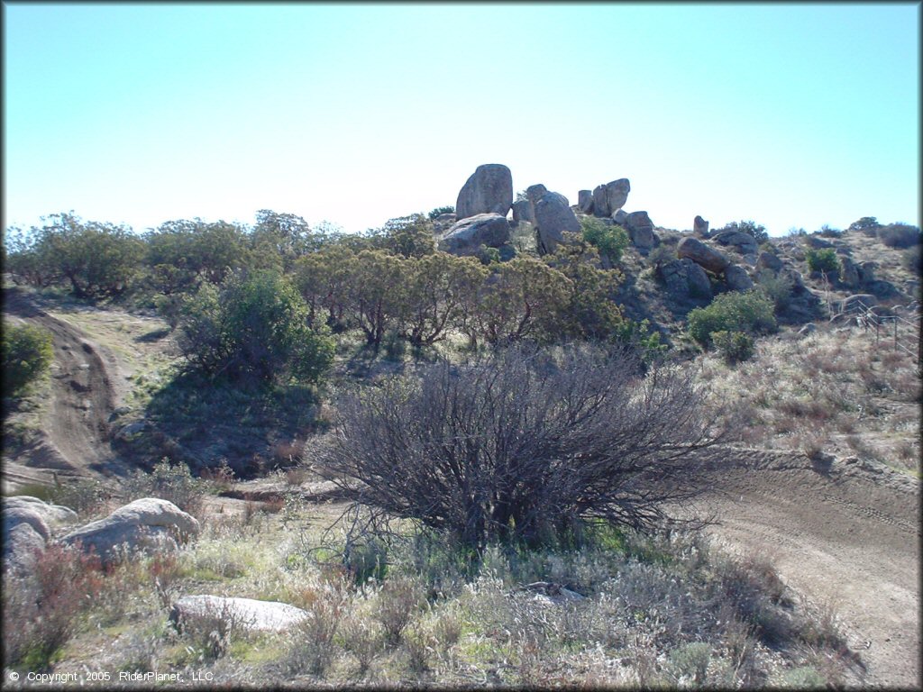 Some terrain at Lark Canyon OHV Area Trail