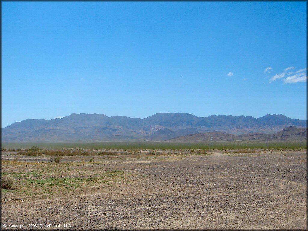 Scenery from Eldorado Dry Lake Bed Riding Area