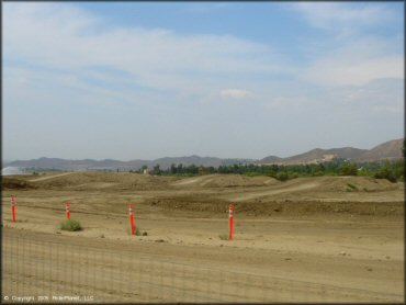 Terrain example at Lake Elsinore Motocross Park Track