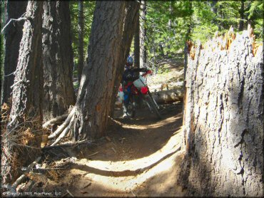 Honda CRF Off-Road Bike at Corral OHV Trail