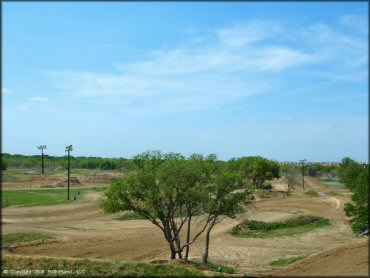 Example of terrain at Lone Star MX OHV Area