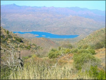 Scenic view at Bartlett Lake Recreation Area Trail