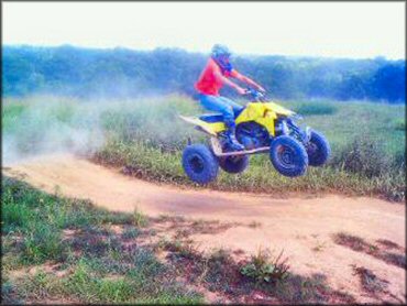 OHV getting air at Horseshoe Bend MX Park OHV Area