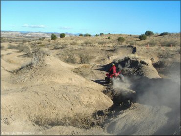 OHV at Hayfield Draw OHV Area Trail