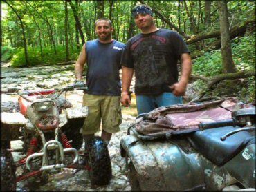 OHV at GooseHoller ATV Park Trail