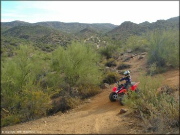 OHV at Four Peaks Trail