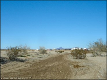 Example of terrain at River MX Track
