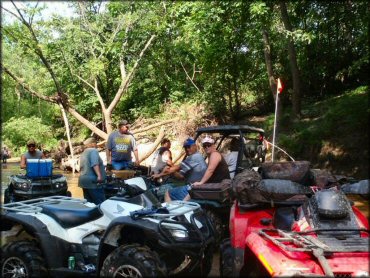 OHV at GooseHoller ATV Park Trail