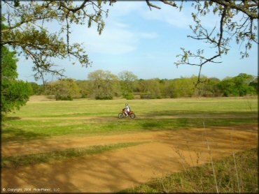 Honda CRF Motorbike at CrossCreek Cycle Park OHV Area