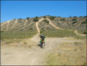 Honda CRF Motorcycle at Hungry Valley SVRA OHV Area