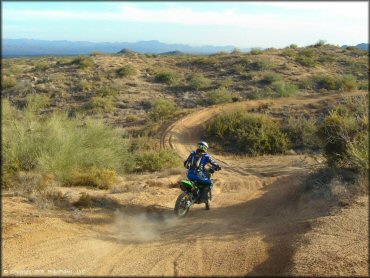 OHV at Desert Vista OHV Area Trail