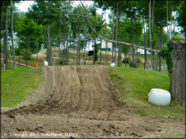 A trail at Area 51 Motocross OHV Area