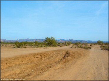 Scenic view of Desert Wells Multiuse Area Trail