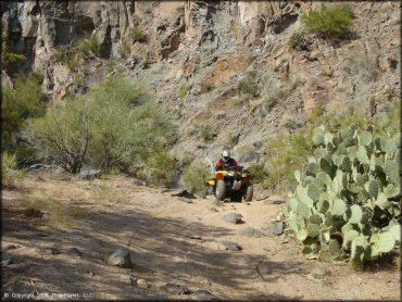 OHV at Log Corral Canyon Trail