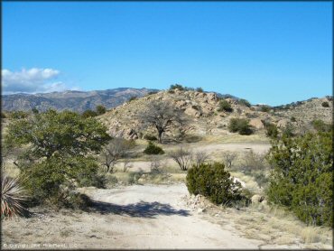 Scenic view at Redington Pass Trail