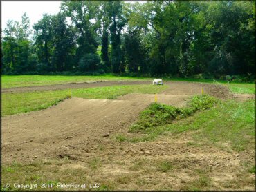 A trail at Pavilion MX OHV Area