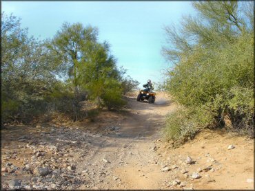 OHV at Desert Wells Multiuse Area Trail