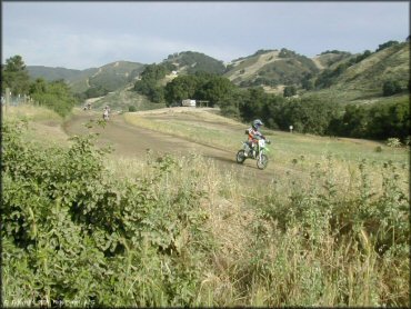 Kawasaki KX Motorcycle at Hollister Hills SVRA OHV Area