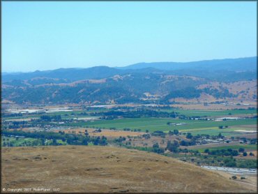 Scenic view of Santa Clara County Motorcycle Park OHV Area
