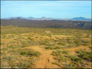 Some terrain at Desert Vista OHV Area Trail