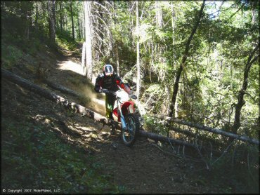 Honda CRF Motorbike at High Dome Trail
