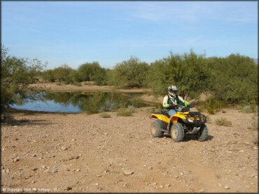 OHV at Desert Wells Multiuse Area Trail