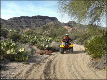 OHV at Log Corral Canyon Trail