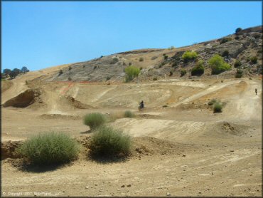 Motorcycle at Diablo MX Ranch Track