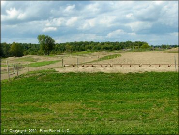 Terrain example at Marble Springs MX Track