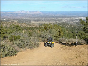 OHV at Hayfield Draw OHV Area Trail