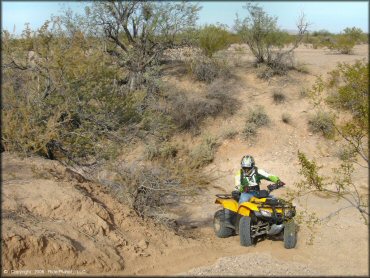 OHV at Desert Wells Multiuse Area Trail