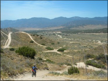 Honda CRF Dirt Bike at Hungry Valley SVRA OHV Area