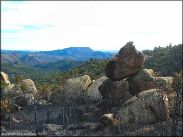 Scenic view of Sheridan Mountain Smith Mesa OHV Trail System