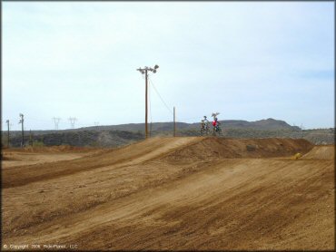 Dirt Bike at Canyon Motocross OHV Area