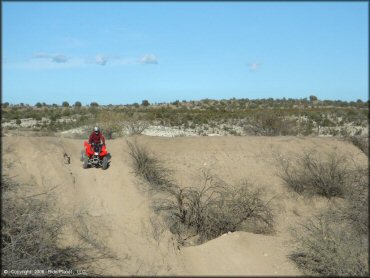 OHV at Hayfield Draw OHV Area Trail