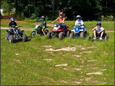 Kawasaki KX Motorcycle at NC Outdoor Adventures OHV Area