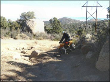 OHV at Alto Pit OHV Area Trail