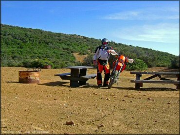 KTM Motorcycle at Ortega Trail