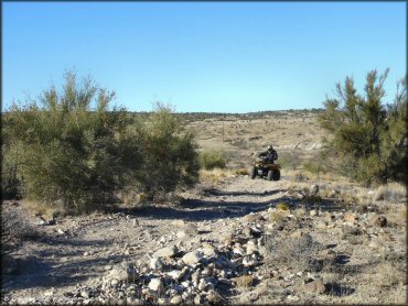 OHV at Hayfield Draw OHV Area Trail