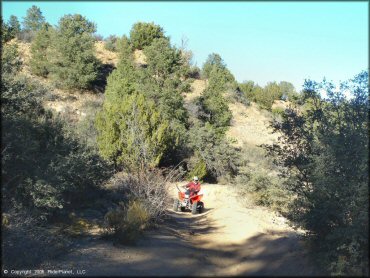 OHV at Hayfield Draw OHV Area Trail