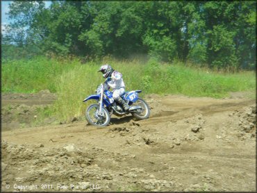 Yamaha YZ Dirtbike at Connecticut River MX Track