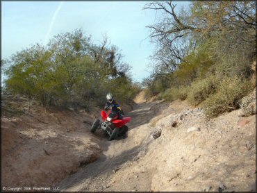 OHV at Desert Wells Multiuse Area Trail